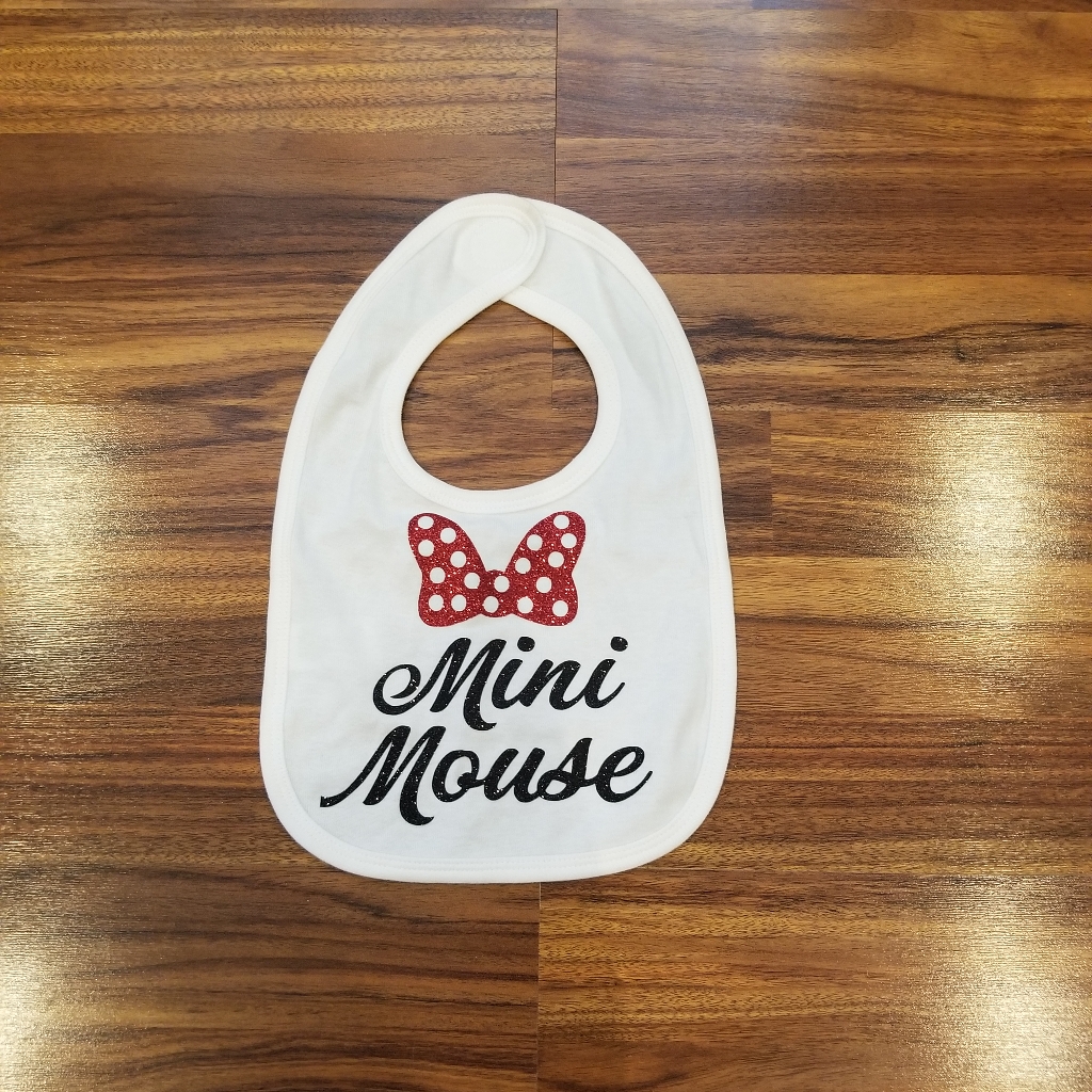 Mini Mouse Bib